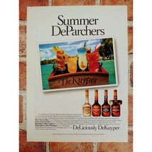 DeKuyper-  Summer DeParchers - Tropical Drinks - DeLiciously - 1989 Vtg ... - £11.79 GBP