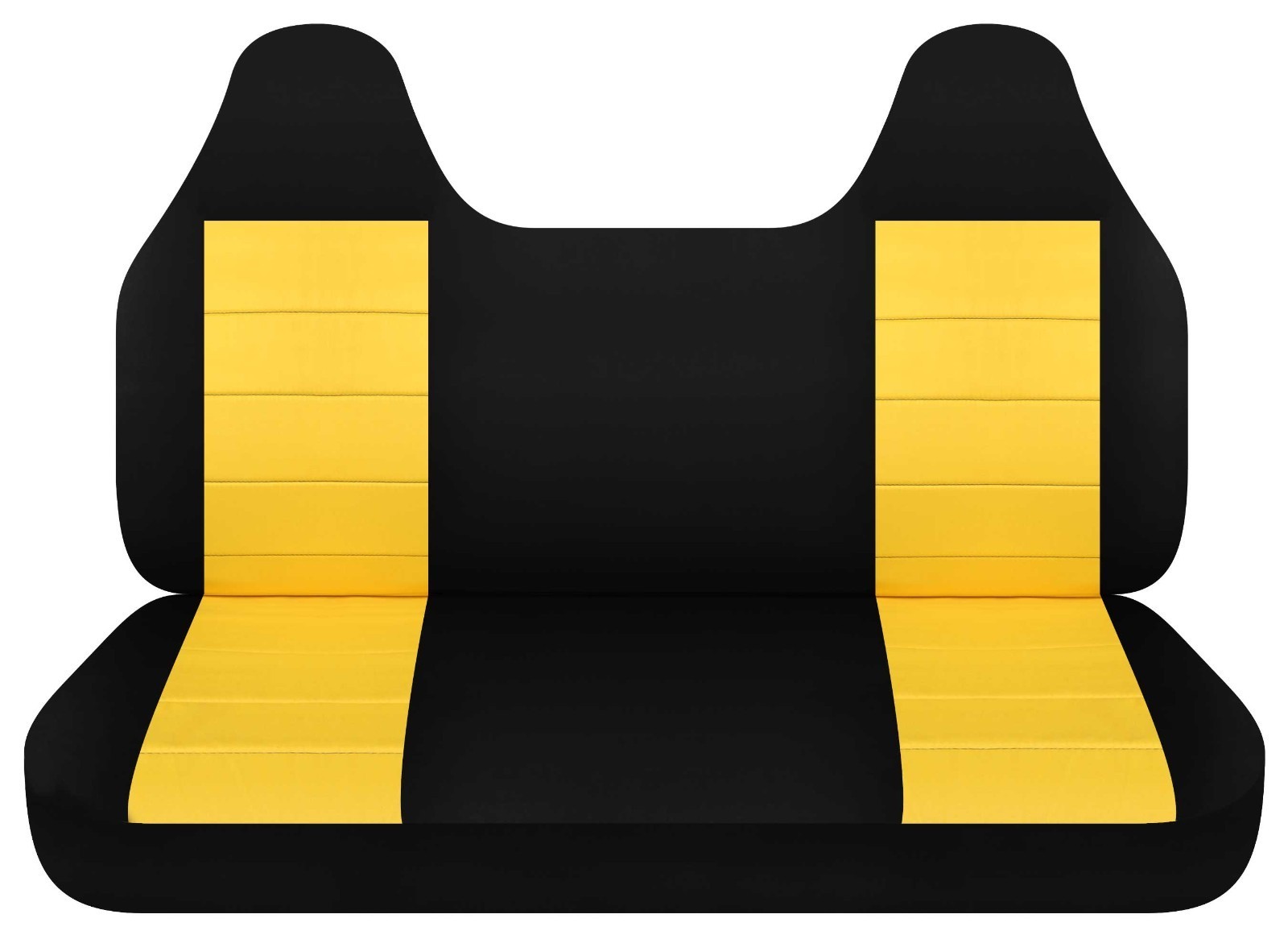 Front bench seat covers fits 1999 to 2010 Ford F450 Super Duty truck two tone Item image 11