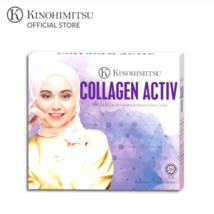 1x KINOHIMITSU NEW WHITE ACTIV GLOWING BRIGHTER SMOOTH SKIN ANTI-AGING 15&#39;s - $69.90