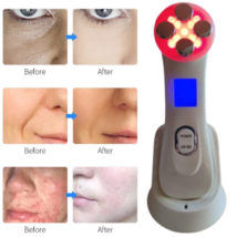 RF Beauty Radio Frequency Therapy LED EMS Skin Care Face Lift Skin Care Anti age - £21.91 GBP