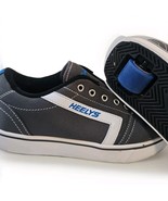 HEELYS GR8 Pro 20 Youth Boy Size 6 Gray Blue, NO Laces - $273.62 MXN