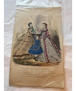 French Antique Victorian June 1st,1888 Print -LE JOURNAL DES DEMOISELLES... - $232.80 MXN