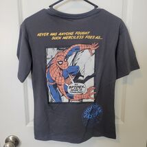 NWOT  Boys Marvel Spider Man Peter Parker Spidey Graphic Tee Gray Size 1... - $10.88