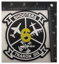 NAVY VT-6 SHOOTERS MILITARY HOOK &amp; LOOP GLOW PVC PATCH - $39.99