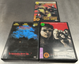 3 Vampire Horror DVDs - Fright Night + The Lost Boys + From Dusk Till Dawn - £8.62 GBP