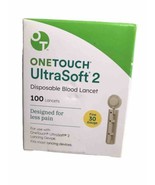 ONE TOUCH UltraSoft 2 Lancets 30G 100 ct Design For Less Pain - €12,64 EUR