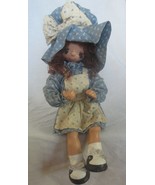 Vintage Paper Mache Shelf Sitter Doll - $28.91 CAD