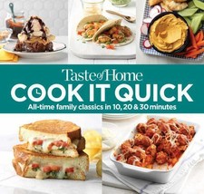 Taste of Home Cook It Quick: All-Time Family Classics in 10, 20 and 30 Minutes - £6.57 GBP