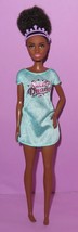 Barbie 2020 Princess Adventure Slumber Pajama Nikki AA Doll Friend GJB68 - £11.00 GBP