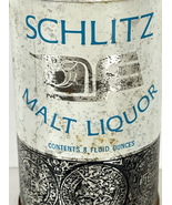 Schlitz Beer Can Vintage Malt Liquor 8oz Steel Coin Design Flat Top - $13.20