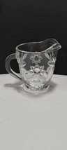 Vintage MCM Anchor Hocking Pressed Glass Creamer - £9.83 GBP