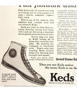 1923 Keds Sneakers Sport Model Advertisement Footwear Ephemera 6 x 4.75" - €17,04 EUR