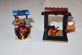 LEGO Baby Dinosaur Minifigure Jurassic World 76945 &amp; 30390 with Stalls E... - £7.61 GBP
