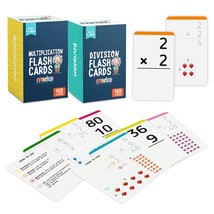 Multiplication Flash Cards Math Flash Cards Multiplication And Division Flash Ca - £41.20 GBP