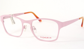 ROGER Augen Design MAX 2 Matt Pastell Pink Einzigartig Selten Brille 49-20-135mm - £140.90 GBP