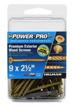 Hillman 42481 Heavy-duty Exterior Outdoor Wood Screws #9 x 2-1/2 in. - 5... - $423.23 MXN Hillman 42481 Heavy-duty Exterior Outdoor Wood Screws #9 x 2-1/2 in. - 5... - $423.23 MXN