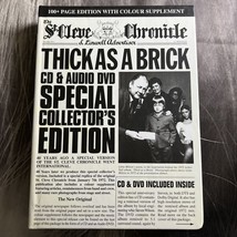 Jethro Tull. Thick As A Brick. CD/DVD 40th Anniversary Set. Like New. - $44.55