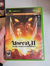 Unreal II 2 The Awakening Microsoft Original Xbox 2004 Vintage Video Game - £14.59 GBP