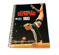 Olympiad 1983 ABC Network Engagement Calendar (Unwritten In) Spiral Book - $6.80