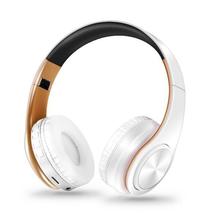 Wireless Bluetooth Headphones Foldable Stereo Headset Music Earphone with Microp - £36.13 GBP