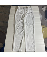 Men’s Adidas white baseball pants Sz Large - $9.88