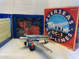 Schylling Lot of 2 Repro Toys &amp; Box Rover The Space Dog &amp; Overseas Airli... - $39.95