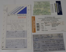 Musical Box Original Ticket Stub Collection Genesis Selling England The Lamb The - £11.61 GBP