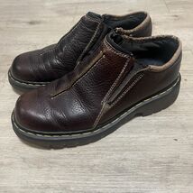 Dr Martens 9729 Brown Leather Mens Sz 8 Made In England Slip On Shoes Pu... - $36.67