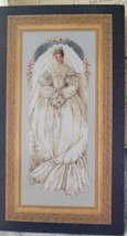 Vtg Lavender &amp; Lace White Lace Cross Stitch Chart Marilyn Leavitt-Imblum Bride - £5.42 GBP