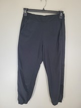 Athleta Women’s Brooklyn Lined Jogger Pants Sz 8P Black Athletic Pockets Stretch - £18.33 GBP