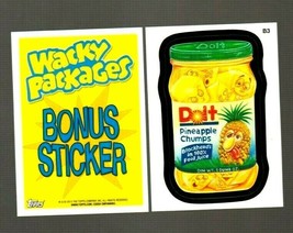 2013 Wacky Packages All New Series 11 {ANS11} &quot;DOLT PINEAPPLE&quot; Bonus Sti... - $3.99