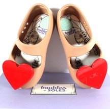 Baubles and Soles® Kaia Heart Interchangeable Shoes Flat Size 6 Made in USA - $48.88 CAD