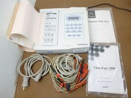 BIONET CARDIOCARE 2000 EKG-2000 ECG/EKG machine w/ 10-Lead Patient Cable... - $577.15