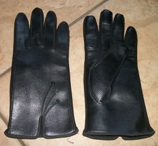 womens vintage driving gloves nwot black - $13.00