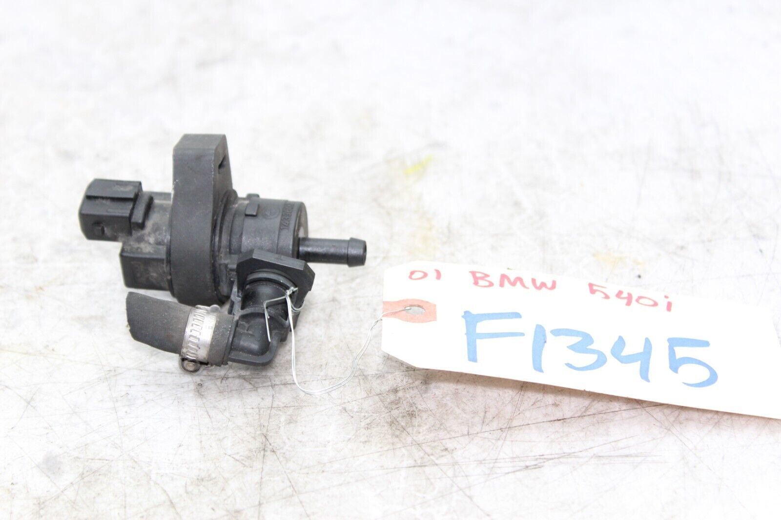 00-03 BMW 540I Fuel Tank Breather Purge Valve F1345 - $34.40