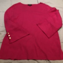 premise womens pink blouse buttons detail size medium  - £10.43 GBP