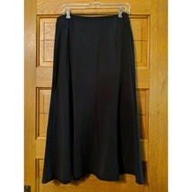 Good Clothes Black Skirt Size 6 Womens No Slit A-line Modest - $14.98