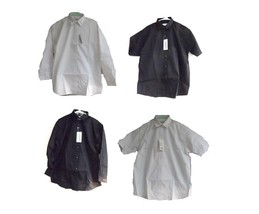imagewear Women&#39;s Short &amp; Long Sleeve Button Down Work/Dress Shirt Black... - $7.49