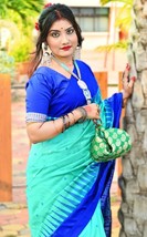 Pure Silk Handloom Saree | Traditional Banarasi Designer Wedding Wear - $278.97