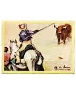 Picador &amp; Bull Vintage Spanish Phosphor Matches Collectible Corrochano E... - $27.43 CAD