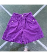 Vintage Kikomo High Rise Mom Shorts Women Junior 9/10 Pleated Front Bermuda - $30.90 CAD
