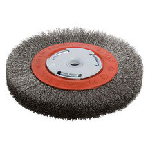 Forney 6 in. Crimped Wire Wheel Brush Metal 6000 rpm 72751 - $21.95