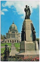 Postcard Saint Joseph&#39;s Statue &amp; Oratory Montreal Quebec - £3.10 GBP
