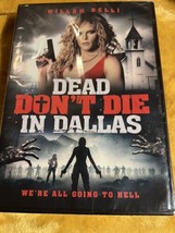 Dead Don&#39;t Die In Dallas (DVD) 2017 zombies William belli la Luna entertainment  - £4.98 GBP