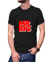 Mr.big 100% Cotton Black  T-Shirt Tees For Men - £15.70 GBP