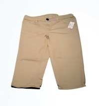 Christopher &amp; Banks Tan Beige Skimmer Straight Mid Rise Fit Pants Size 4... - $26.00