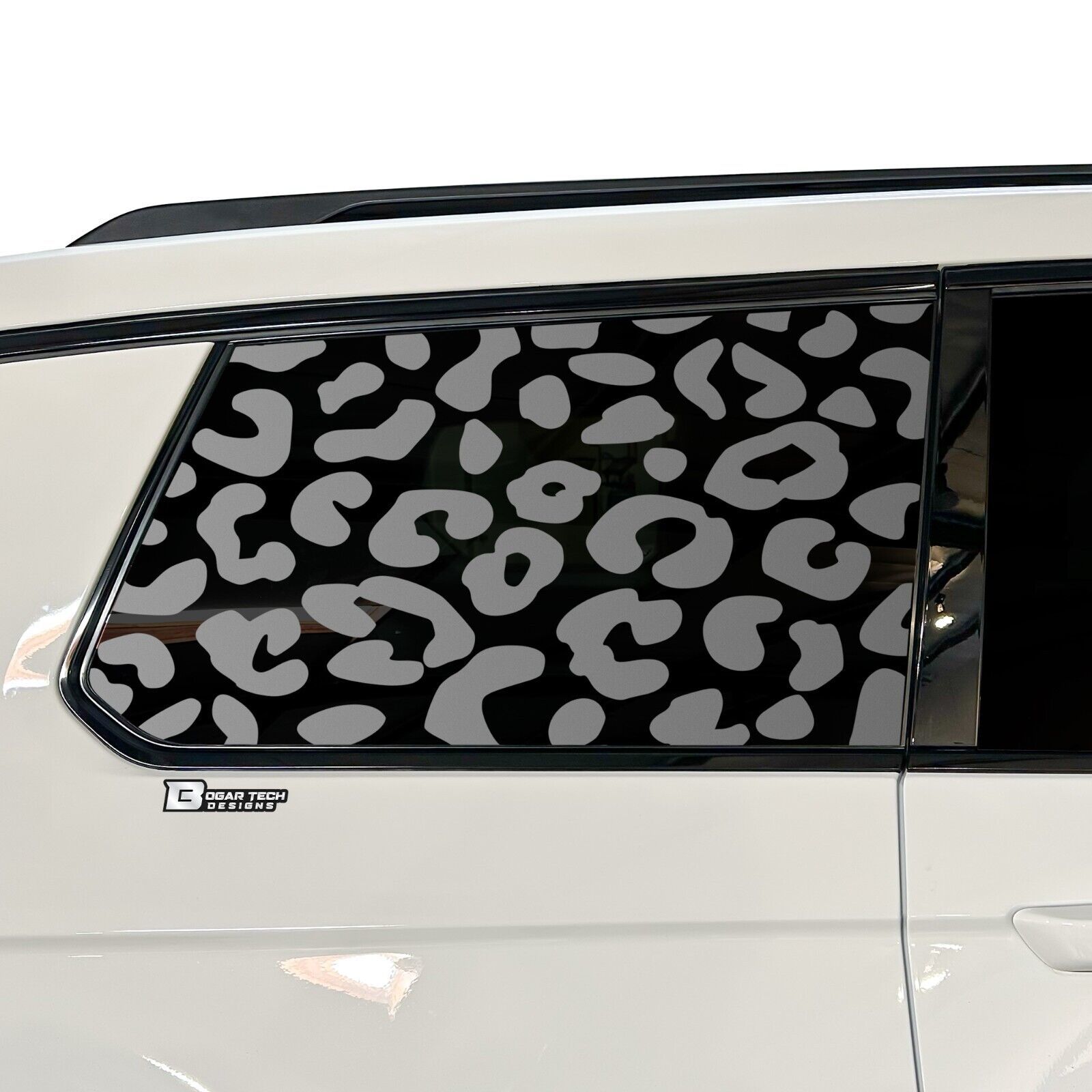 Primary image for Fits Jeep Grand Cherokee L 2021-2023 Leopard Cheetah Print Window Decal Sticker