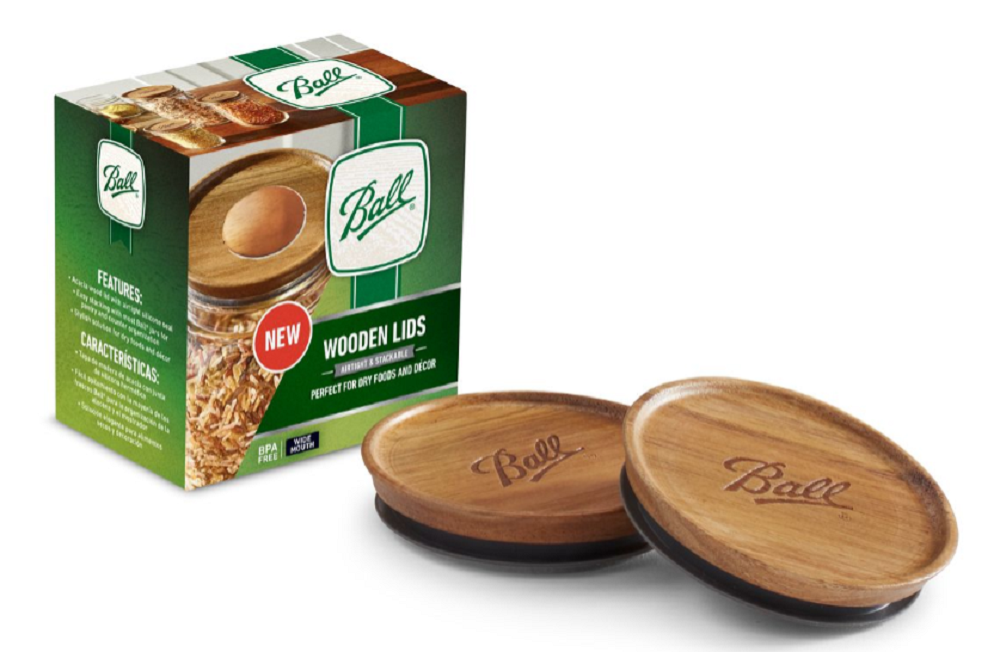 Ball 2141326 Wooden Wide Mouth Lids for Ball  Jars, 3-Pack - $32.66