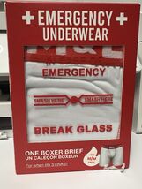 Main And Local Boxer Brief- “Emergency Underwear’ NIB - $17.88