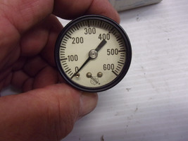 lot of 10 Ashcroft 0-600 PSI Pressure Gauge 1-1/2&quot; diameter, 1/8&quot;NPT BRASS - $14.85
